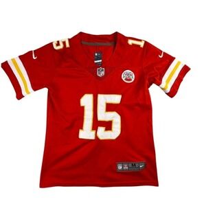 Nike Kansas City Chiefs Patrick Mahomes 15 Youth Medium Red Game Jersey NFL